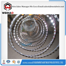 quality galvanized steel razor barbed wire